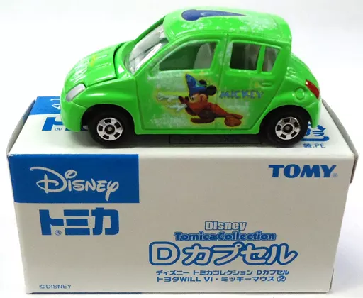 Minicar 1/60 Toyota Will Vi Mickey Mouse 2 (Lime Green) 「 Disney Tomica  Collection D Capsule Vol. 1 」 | Toy Hobby | Suruga-ya.com