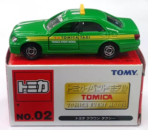 トミカ トヨタ クラウン 2600 タクシー ミニカー 1/62 トヨタ クラウン タクシー(グリーン) 「トミカ