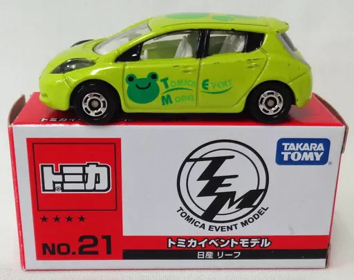 Minicar 1/68 Nissan Leaf (Light Green) 「 Tomica Event Model No