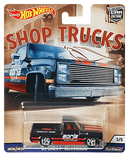 ミニカー 1/64 1983 CHEVY SILVERADO 「Hot Wheels カーカルチャー