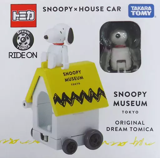 Minicar Snoopy x House Car (Yellow x Black x White) 「 Dream