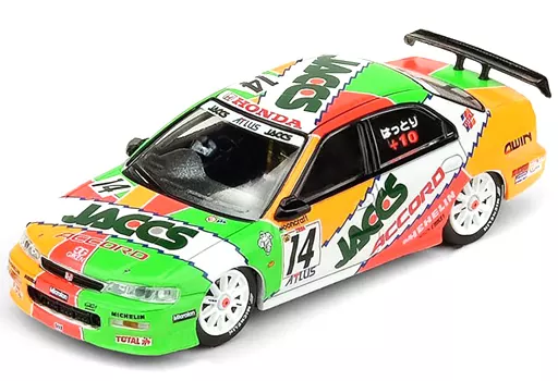 Minicar 1/64 Honda Accord CD6 ` JACCS ` JTCC 1996 #14 [IN64-CD6