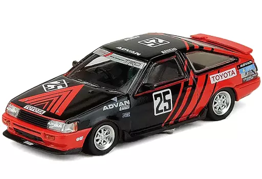 Minicar 1/64 Toyota Corolla Levin AE86 ` ADVAN ` JTC 1985