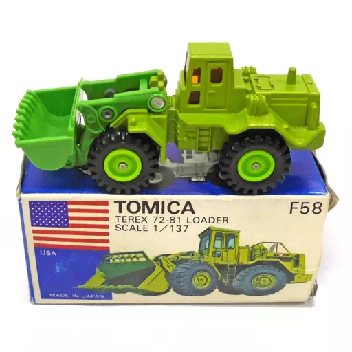 1/137 Telex 72-81 Loader (Light Green / Blue Box / Made in 1/137 Telex 72-81 Loader (Light Green / Blue Box / Made in