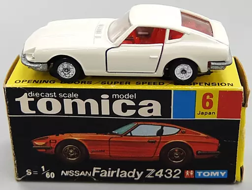 1/60 Nissan Fair Lady Z Z432 (White / Black Box / Made in Japan