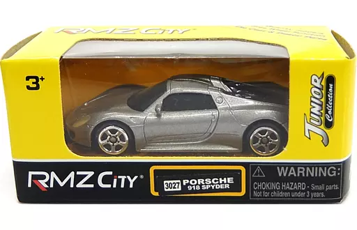 Minicar 1/64 PORSCHE 918 SPYDER (Silver) 「 RMZ City