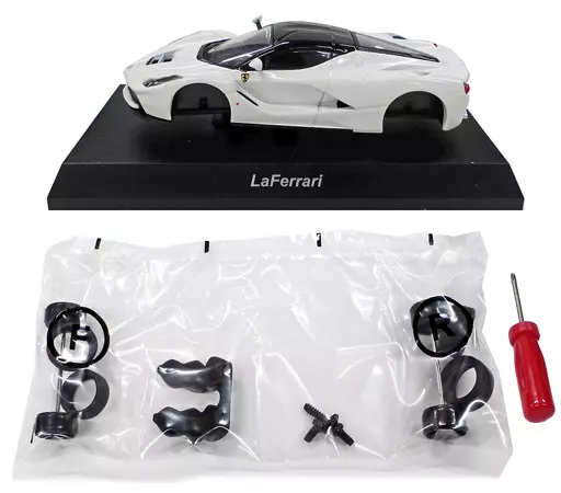 Minicar 1/64 Ferrari LaFerrari (White) 