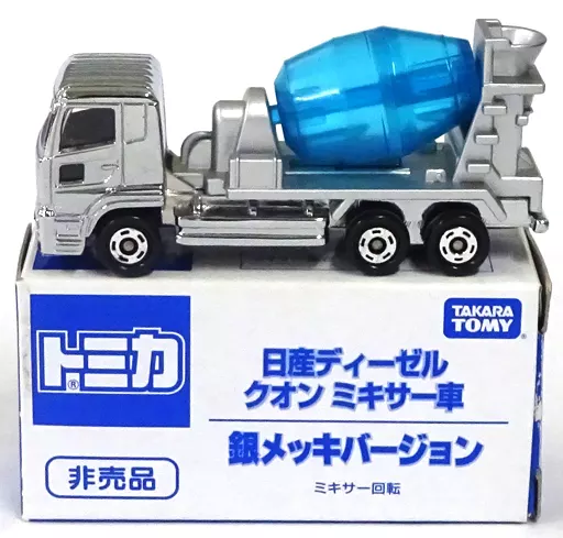Tomica Nissan Diesel Quon Cement Mixer Truck Metal Die-cast