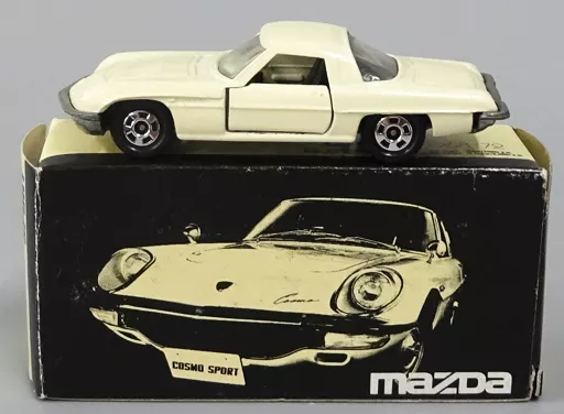 Minicar 1/60 Mazda Cosmo Sport L10B 1968-72 (White) 「 Tomica