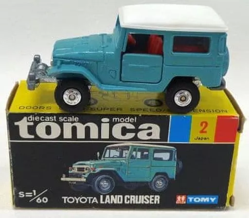 Box Missing] 1/60 Toyota Land Cruiser (Green x White / Black Box