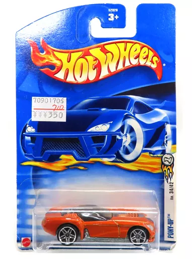 ミニカー 1/64 PONY-UP(オレンジ×ブラック) 「Hot Wheels」 [52926