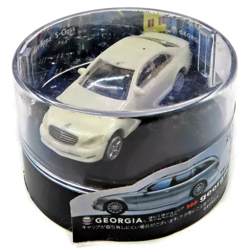 Minicar 1/100 Mercedes-Benz S-Class (white) 