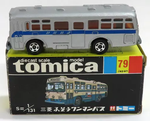 Minicar 1/131 Mitsubishi Fuso one man Bus Shizuoka Railway Bus