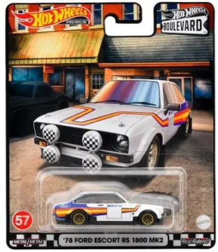 ミニカー 1/64 78 フォード エスコート RS1800 MK2 「Hot Wheels