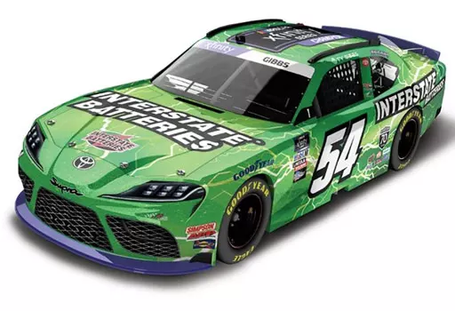 ミニカー 1/64 ”タイ・ギブス” INTERSTATE BATTERIES TOYOTA ミニカー 1/64 ”タイ・ギブス” INTERSTATE BATTERIES TOYOTA