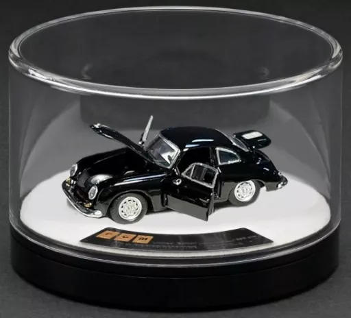 ミニカー　1/64 Porsche 356(ブラック) - Rotating display(回転台座バージョン) [PGM-640504-2] ヨドバシ.com - プライベートグッズモデル PGM-640504-2 1/64