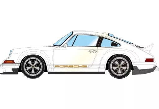 ミニカー　1/64 Singer DLS(パールホワイト) [TM004A] タイタン64 1/64 シンガー DLS パールホワイト : キッドボックス