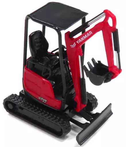 1/34 YANMAR MINI EXCAVATOR Vi017 (Red x Black) | Toy Hobby