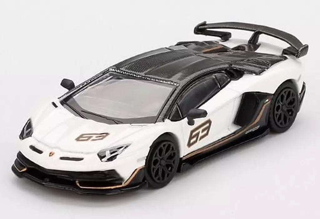 ココロボ ホワイト/シルバー ミニカー ホビージャパン 1/64 ミツビシ GTO ツインターボ SPECIAL