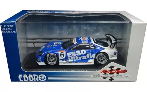 ミニカー　1/43 JGTC 2002 ESSO Ultraflo SUPRA BRIDGESTONE #6(ブルー×ホワイト) 「RACING CAR COLLECTION」 [43338] Box Broken] 1/43 JGTC 2002 ESSO Ultraflo SUPRA BRIDGESTONE