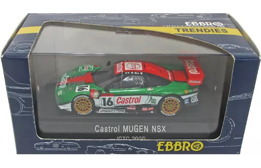 Damaged] 1/43 CASTROL MUGEN NSX JGTC 2000 BRIDGESTONE #16 (Black x