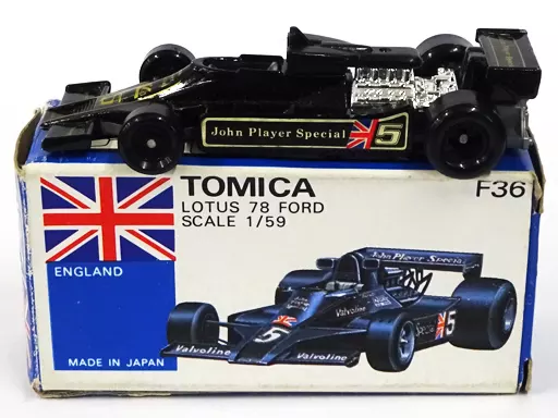 難有トミカ LOTUS 78 FORD F1 ロータス 箱無 日本製 IMPERIAL 絶版