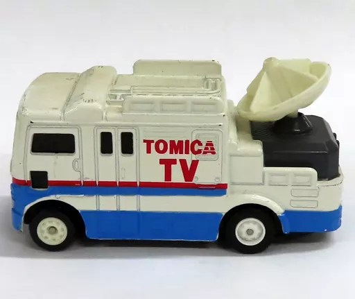 Damaged / Missing Box] TV relay car (white x blue) 