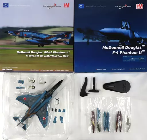 箱子破損]1/72航空自衛隊RF-4E幻影II 501飛行隊