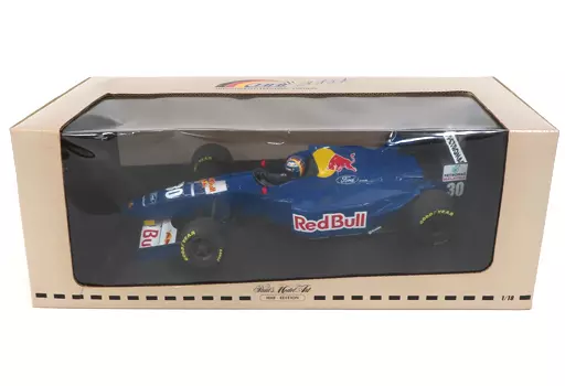 ミニカー　[箱破損] 1/18 SAUBER FORD C14 H.H.フレンツェン 1995 RedBull #30(ブルー) [511951830] Box broken] 1/18 SAUBER FORD C14 H. H. Frenzen 1995 RedBull