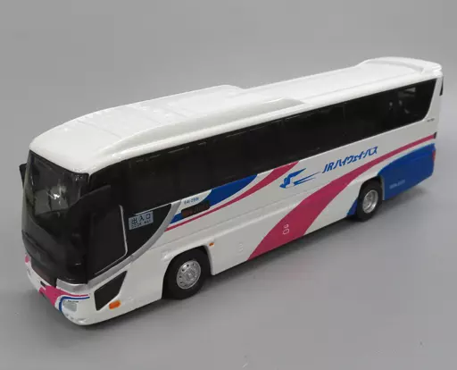 Damaged Item] 1/80 West Japan JR Bus (white x pink x blue