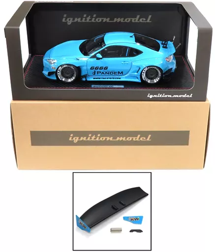 ミニカー　[破損品] 1/18 PANDEM TOYOTA 86 V3(ブルー) [IG1123] PANDEM TOYOTA 86 V3 Blue (ミニカー) - ホビーサーチ ミニカー