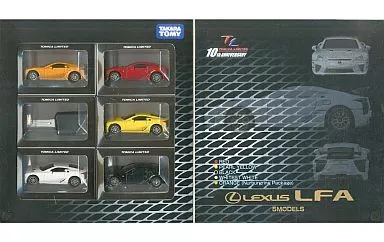 トミカ [箱破損] 1/61 LEXUS LFA 5MODELS トミカリミテッド 10th