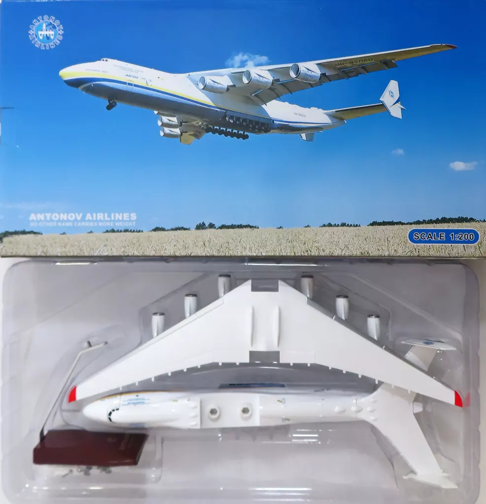 Damaged Goods] 1/200 Antonov An-225 ムリーヤ (Finished Painted)  [MTWAN225AA200LG] | Toy Hobby | Suruga-ya.com