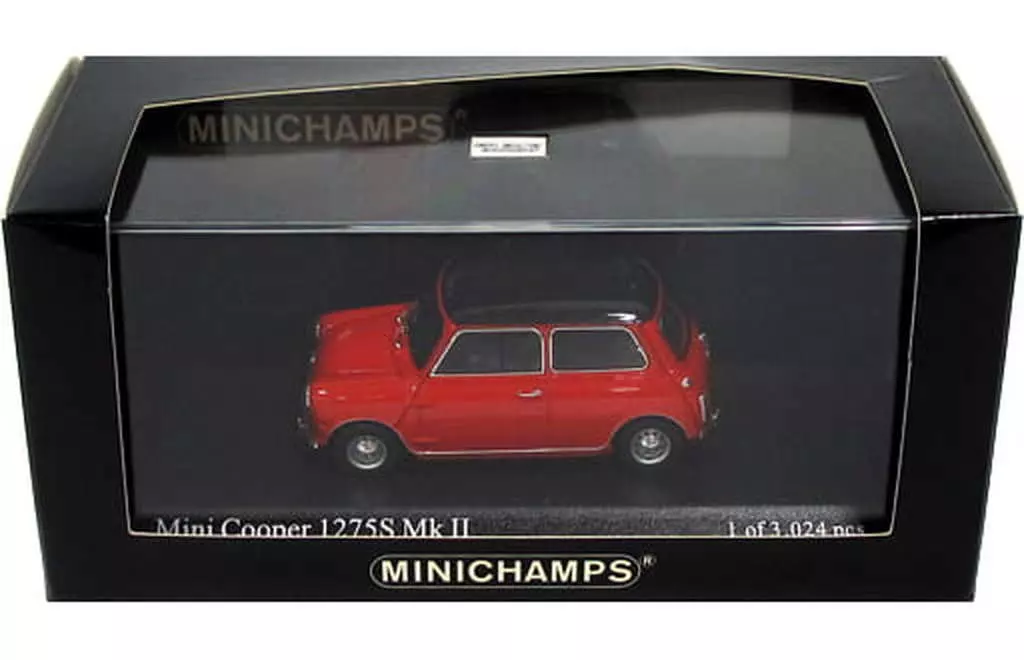 Box broken] 1/43 Morris Mini Cooper 1275S Mk II 1967 (red