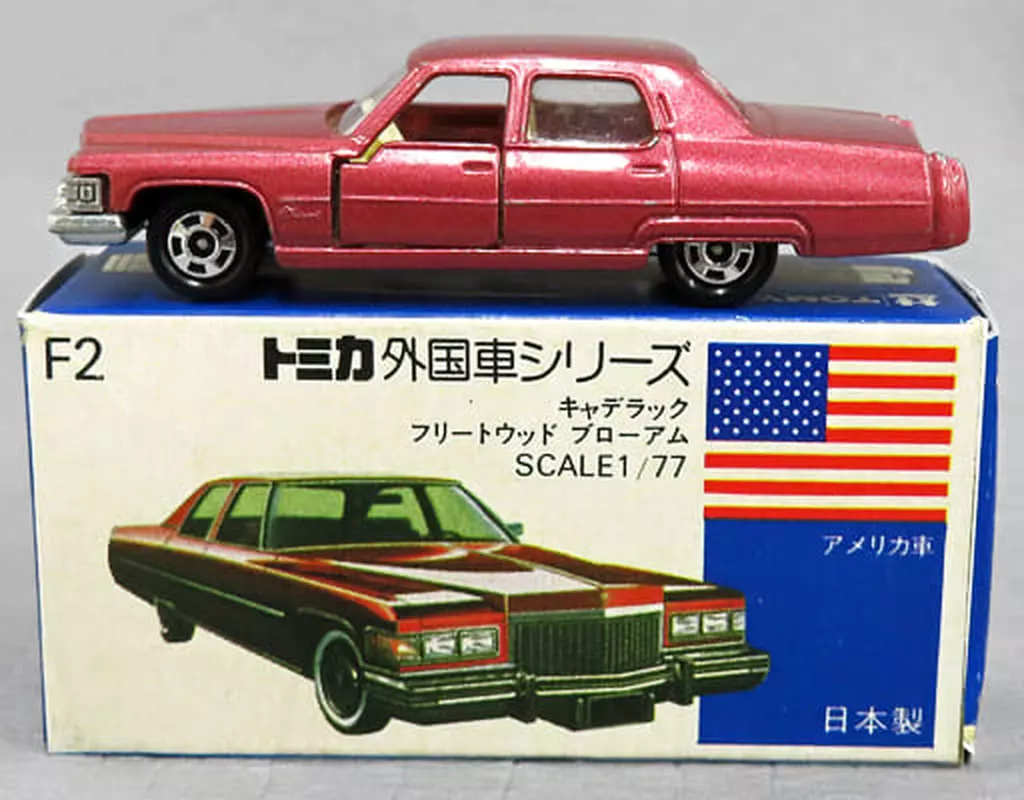 Minicar [Damaged Item] 1/77 Cadillac Fleetwood Bloam (Metallic