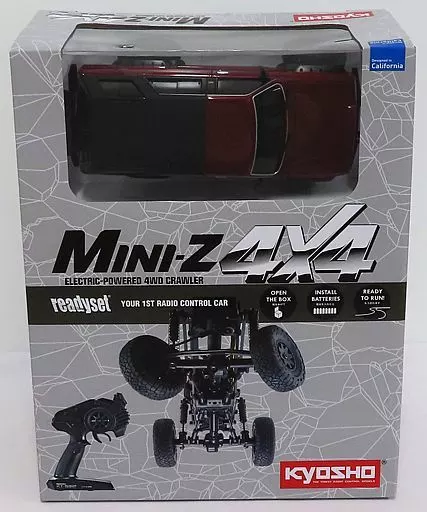 Kyosho Mini-Z 4x4 4ランナー メタリックレッド ラジコン 1/24 トヨタ