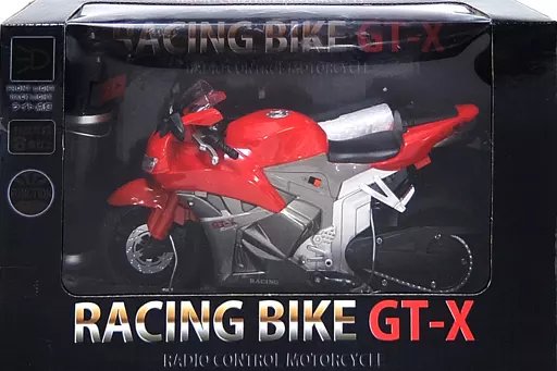 無線電控製RACING BIKE GT-X(紅色×金屬槍)27 MHz規格| 玩具模型 