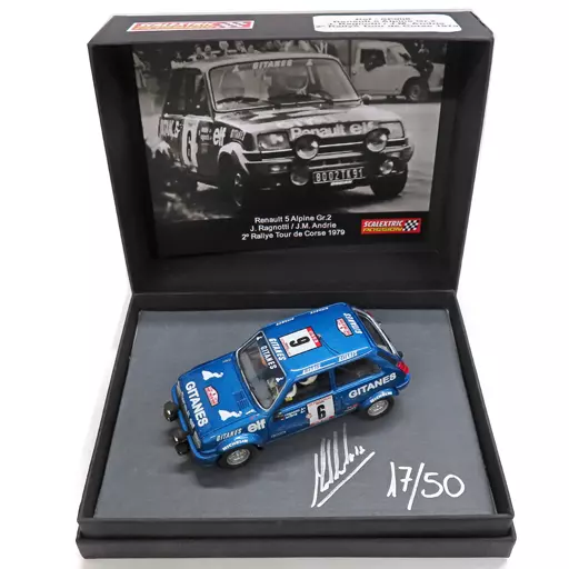 スロットカー　1/32 Renault 5 Alpine Gr.2 2 Rallye Tour de Corse 1979 elf #6(ブルー) スロットカー [SP008] Slot car 1/32 Renault 5 Alpine Gr. 2 2 Rallye Tour de Corse