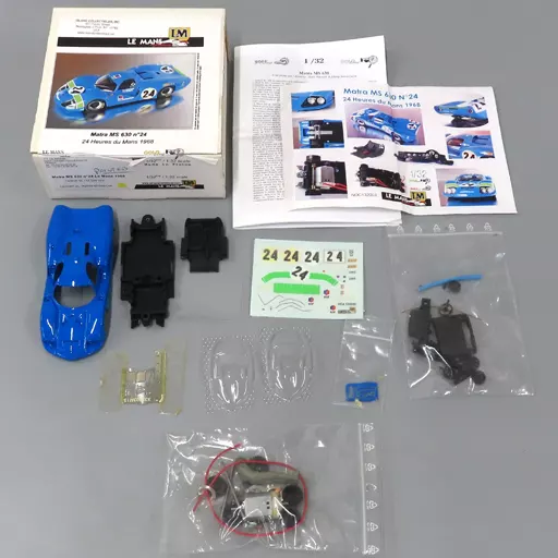 スロットカー　1/32 Matra MS 630 24 Heures du Mans 1968 #24 スロットカー(ガレージキット) [132003KP-GL] Slot car 1/32 Matra MS 630 24 Heures du Mans 1968 #24 Slot
