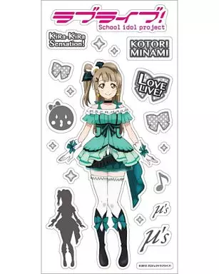 Sticker (Character Vector) Minami Kotori Metallic Seal Kira
