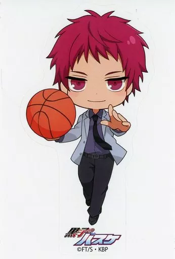 サイン入り SORAIRO CLUB × CHIBITA / s10rw Sticker sticker Seijuro Akashi (Mini Character) 「 Kuroko's