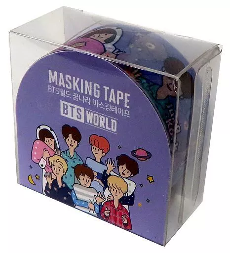BTSの公式、「MASKING TAPE マスキングテープ BTS ON」 BTS V