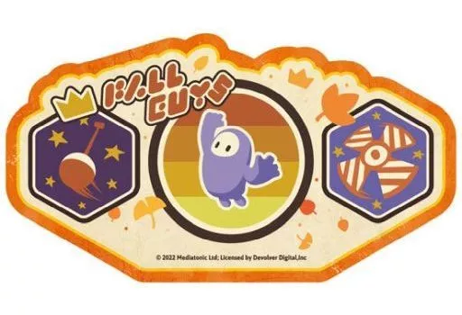 Fall Guys Sticker Pack Sticker sticker 5. Fall Guy Travel Sticker