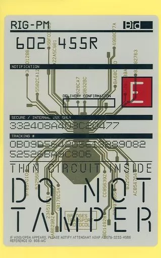 CARGO ID Sticker 