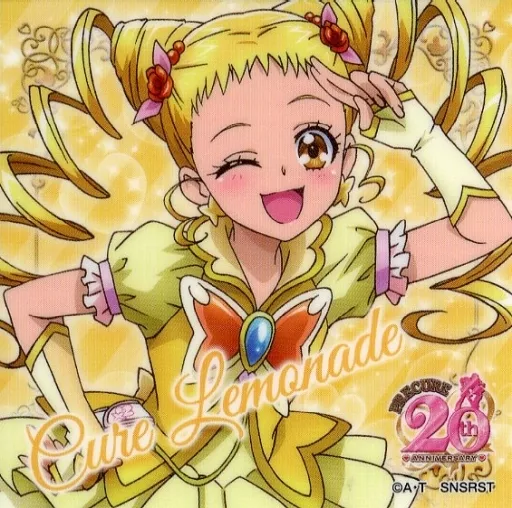 キュアレモネード　ポスター Sticker sticker Cure Lemonade sticker 