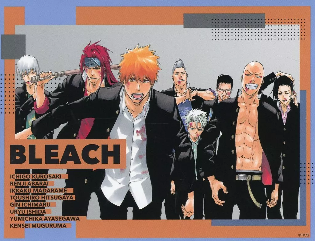 BLEACH THE HIGH SCHOOLWARFAREステッカー未開封品❣️ Sticker sticker Gotei High School BIG sticker 