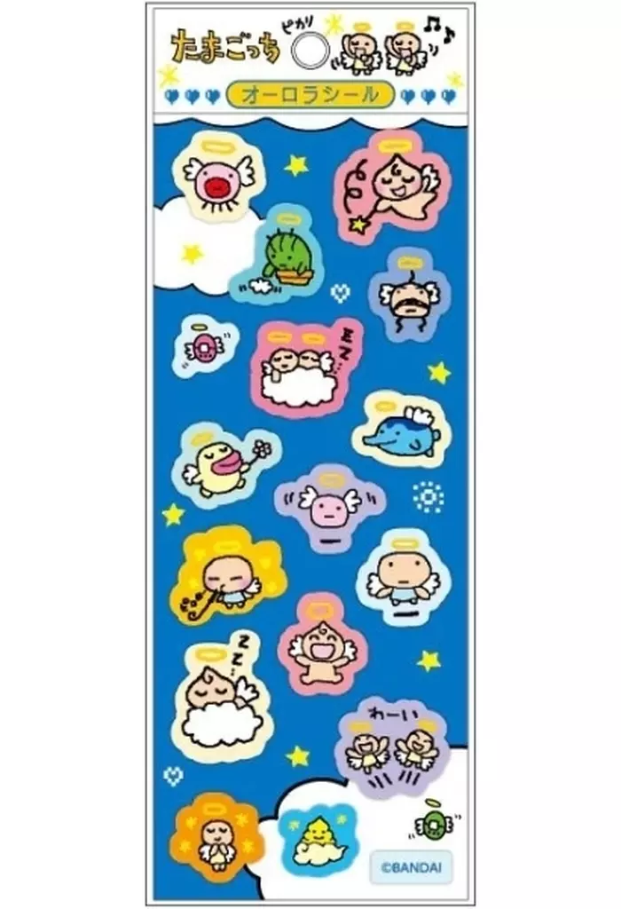 シール・ステッカー てんしっち オーロラシール 「たまごっち」 | 雑貨