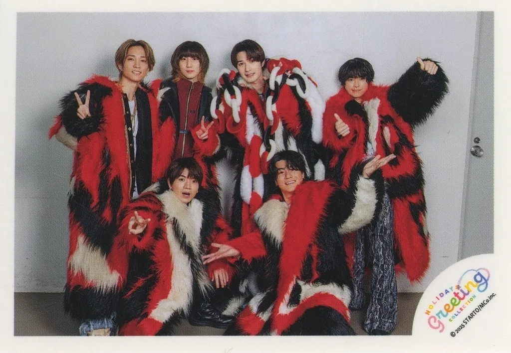 シール・ステッカー SixTONES ミニフォトステッカー 「Holiday