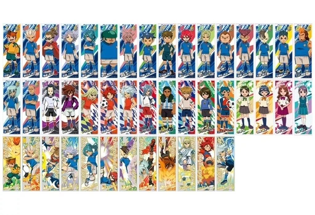 Box] INAZUMA ELEVEN Long Sticker | Goods / Accessories | Suruga-ya.com