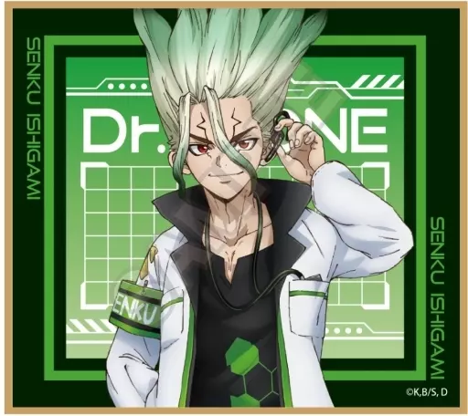 紙製品 石神千空 「Dr.STONE ミニ色紙 サイバーパンク」 | 雑貨・小物